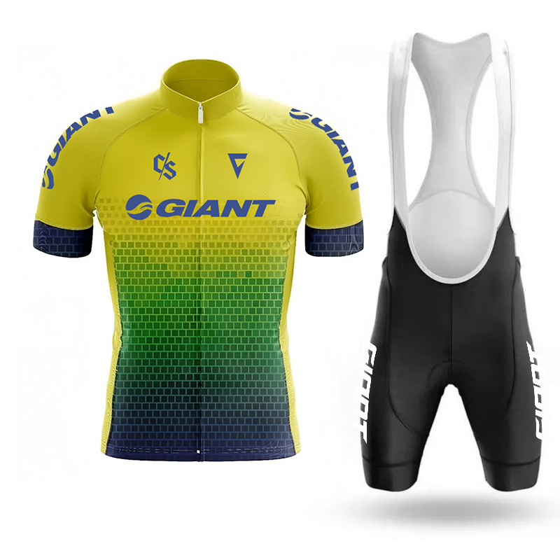 Mountain Biking Uniform - Giant Cycling Jersey for Men, Road