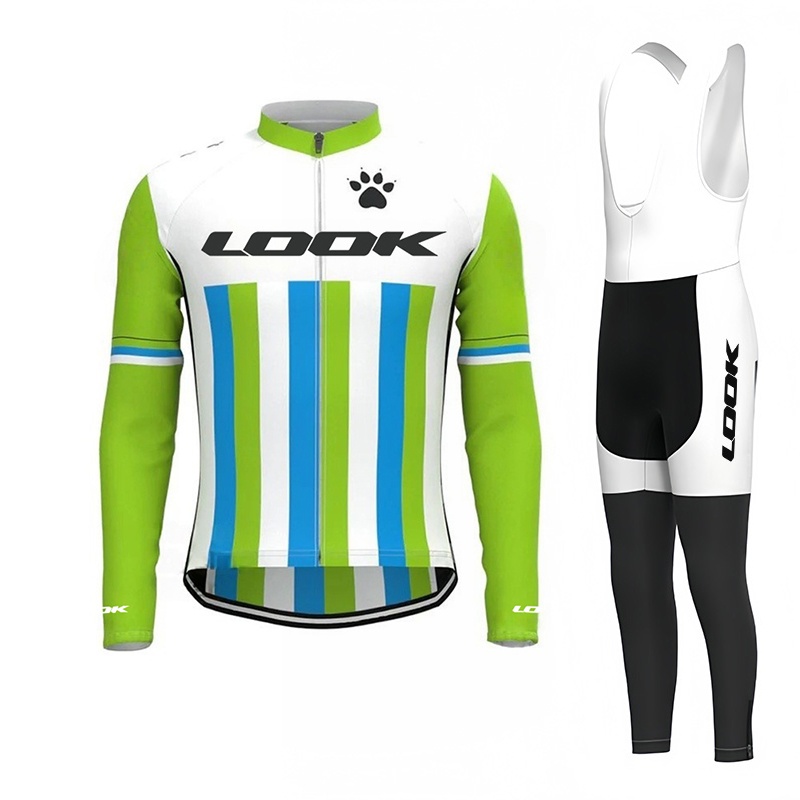 Mountain Biking Outfit - LOOK Cycling Jersey, Men's Long Sleeve