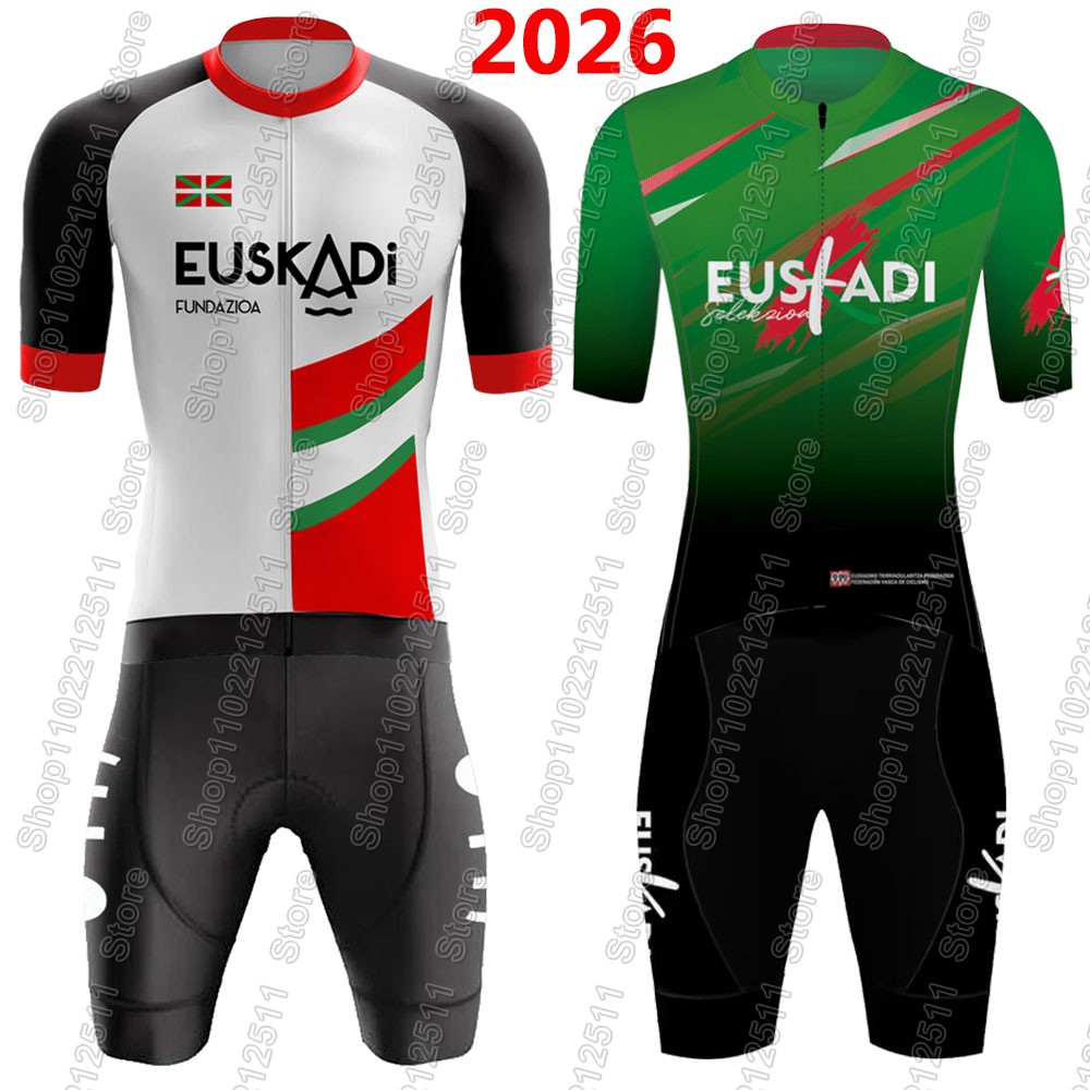Mountain Biking Uniform - Euskadi Team Cycling Jersey 2026 Set