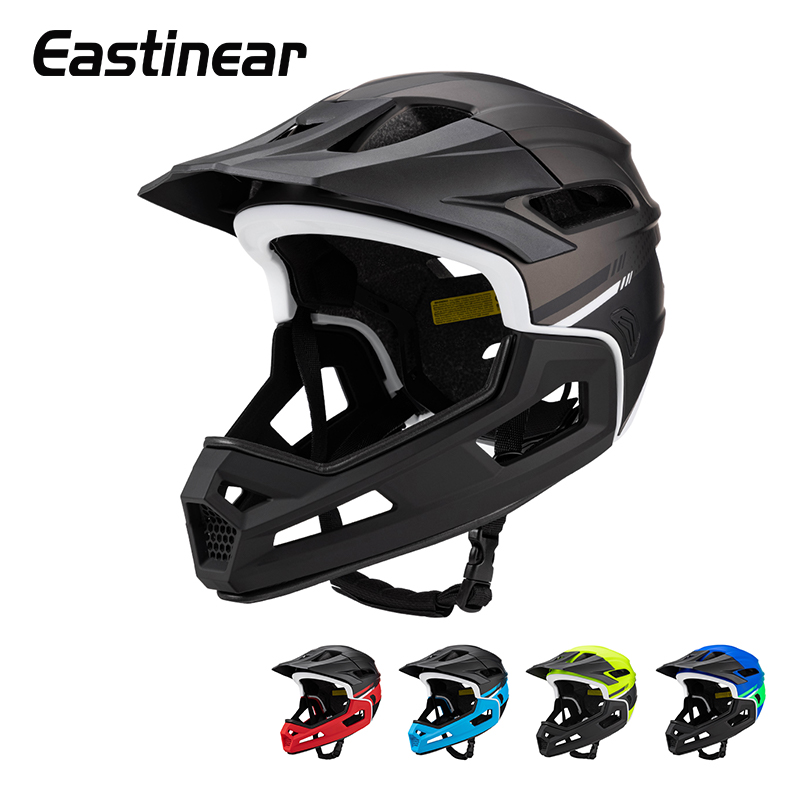 Mountain Biking Full Face Helmet - Eastinear Mountain Bike Helmet Adult Men