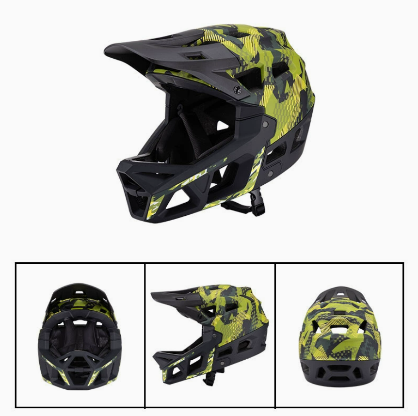 Hot Selling Mountain Bike Off- - Mountain Biking Full Face Helmet review and price