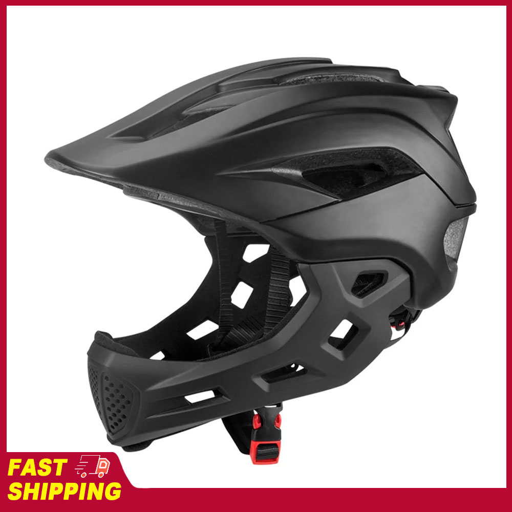 2 in 1 Kids Full Face Bike Hel - Mountain Biking Full Face Helmet review and price