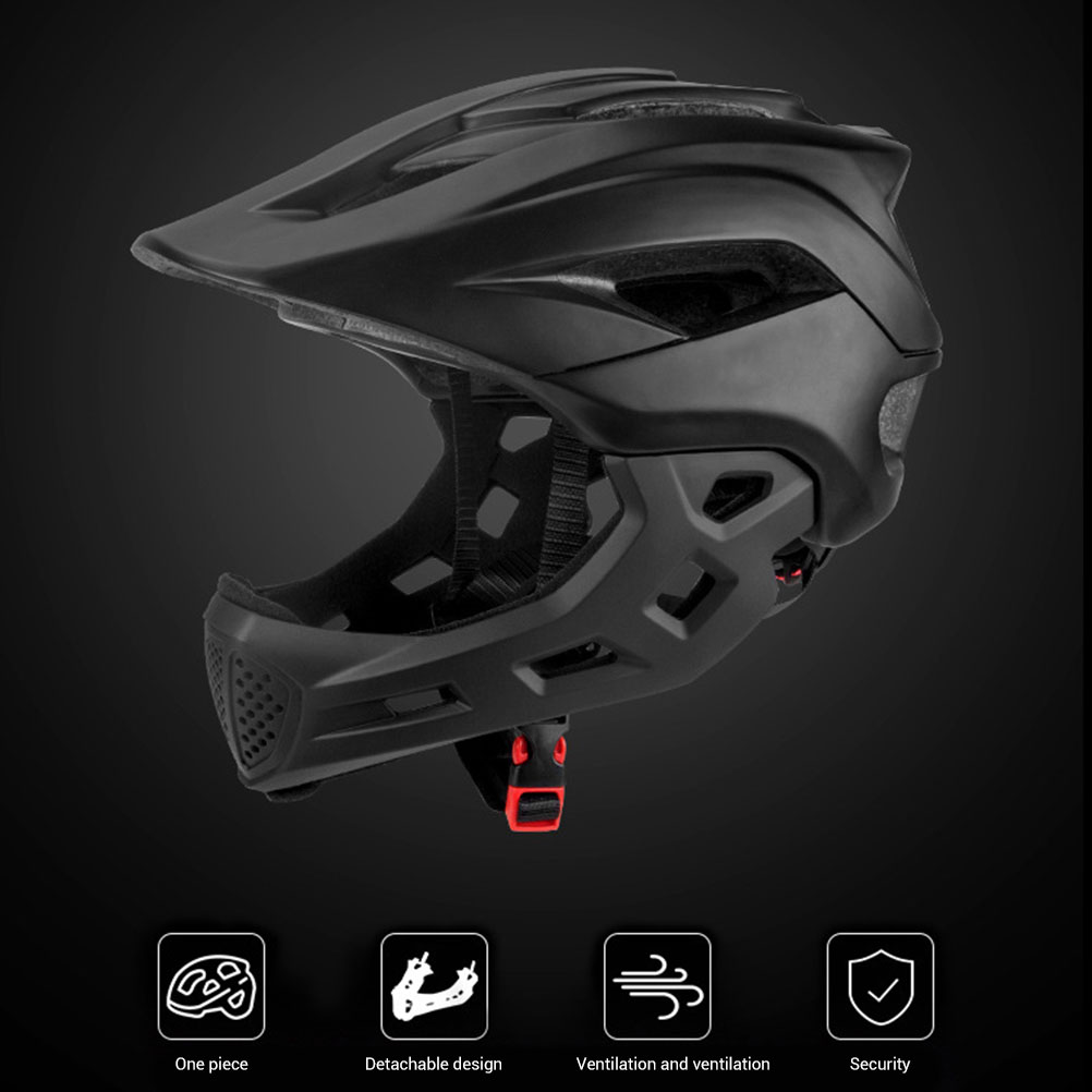 2 in 1 Kids Full Face Bike Hel - Mountain Biking Full Face Helmet review and price