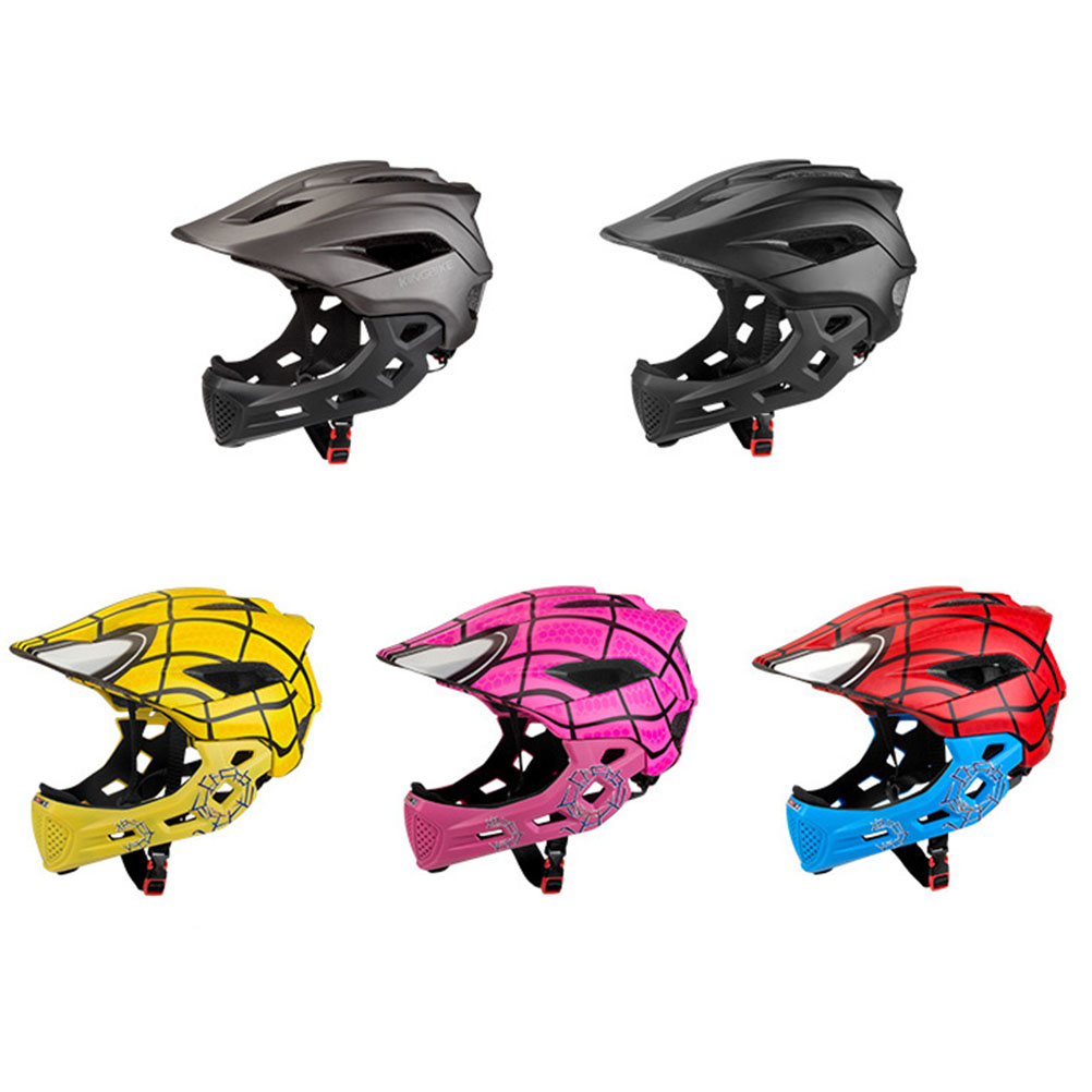 2 in 1 Kids Full Face Bike Hel - Mountain Biking Full Face Helmet review and price
