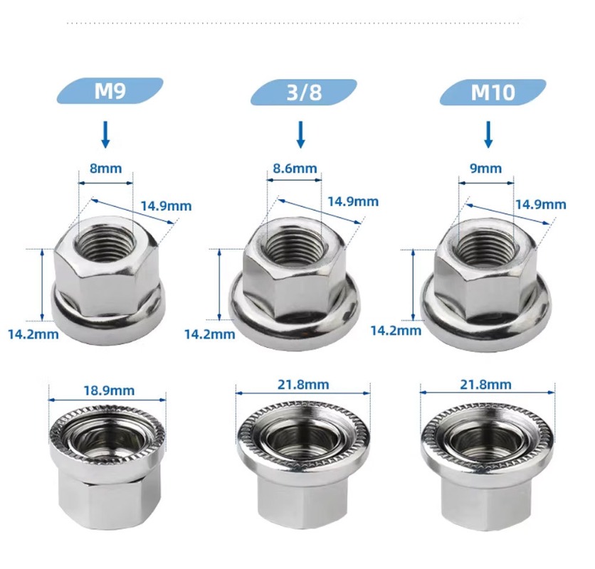 Thickened Hub Hook Washer Nut  - Mountain Biking Kit review and price