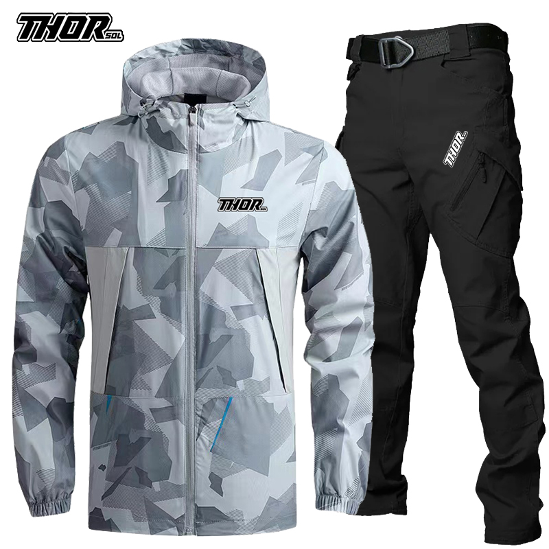 THORSOL Men Cycling Jersey Set - Mountain Biking Outfit review and price