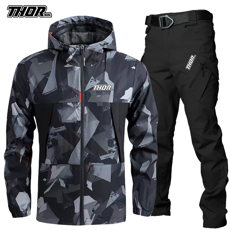 THORSOL Men Cycling Jersey Set - Mountain Biking Outfit review and price
