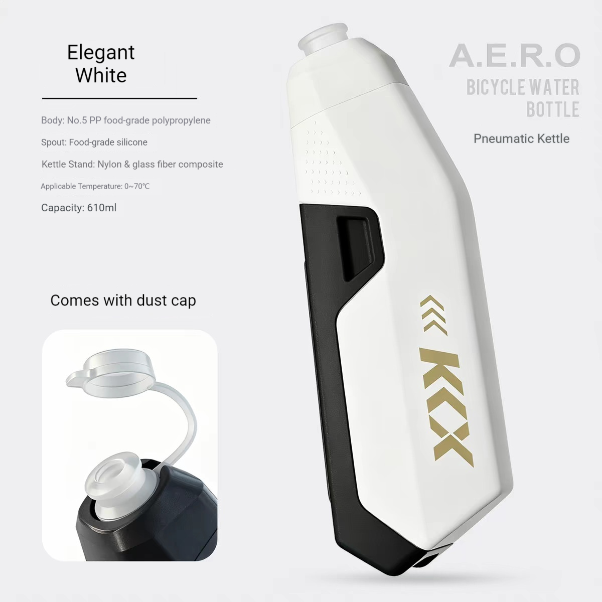 610ML Large Capacity Aerodynam - Mountain Biking Water Bottle review and price