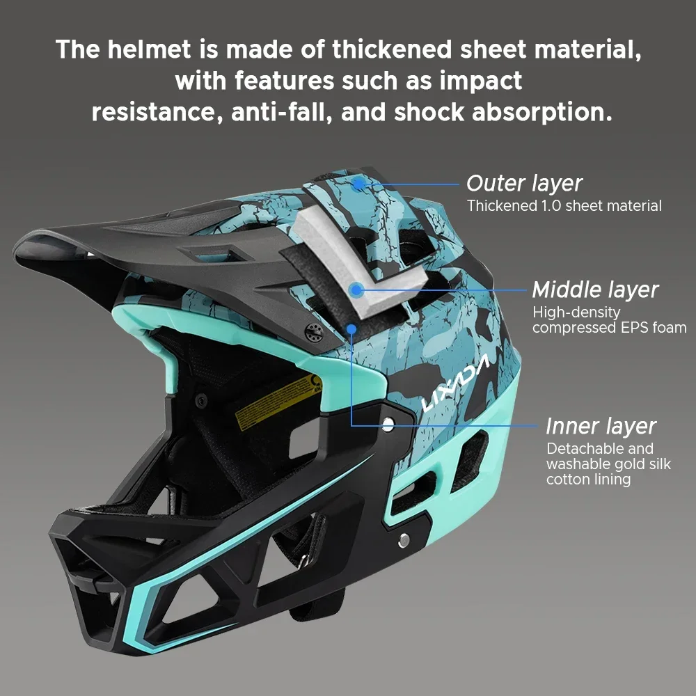 Mountain Bike Safety Cycling G - Mountain Biking Full Face Helmet review and price