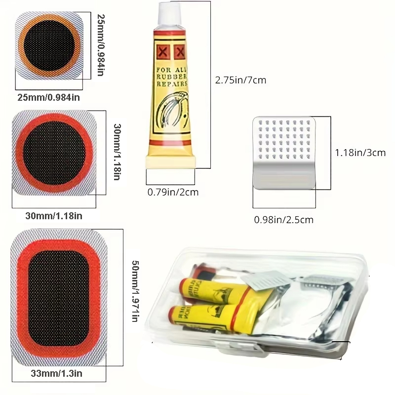 39pcs Bike Tire Repair Kit - B - Mountain Biking Kit review and price