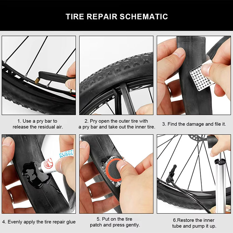 39pcs Bike Tire Repair Kit - B - Mountain Biking Kit review and price