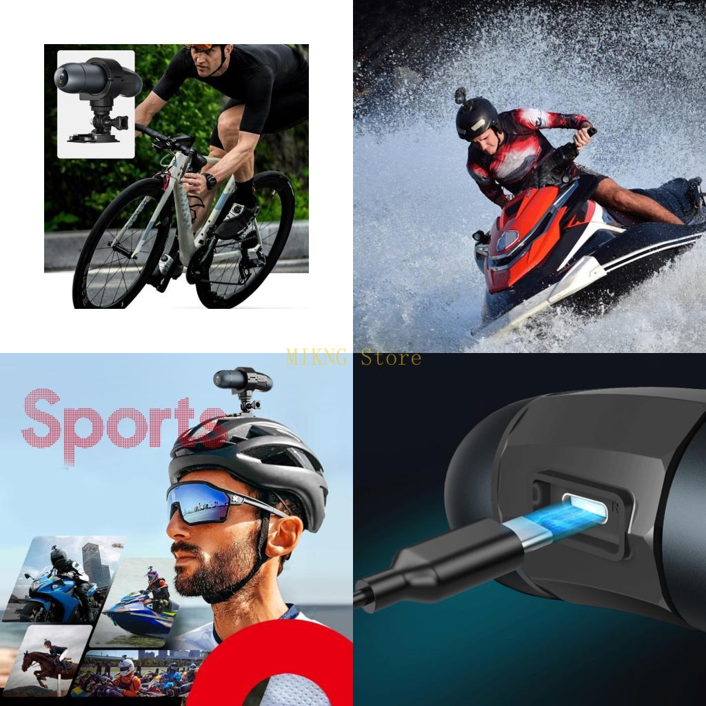 Lightweight Helmet Mount Actio - Mountain Biking Videos review and price