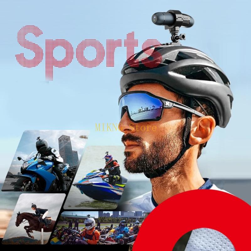 Lightweight Helmet Mount Actio - Mountain Biking Videos review and price