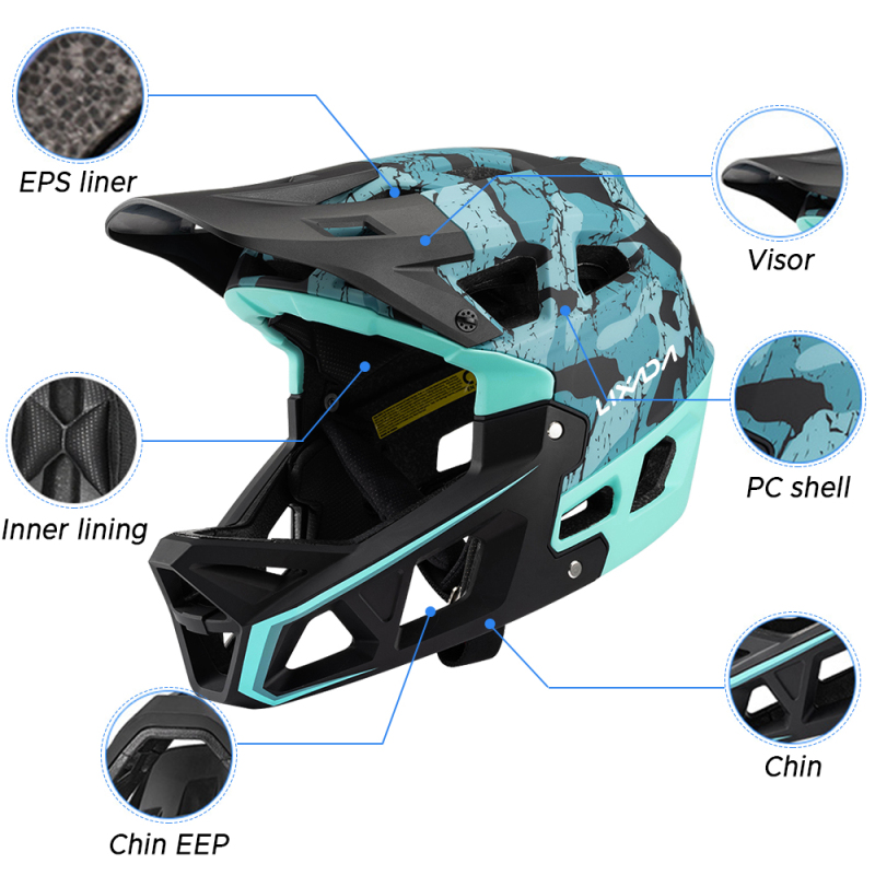 Full Face Mountain Bike Helmet - Mountain Biking Full Face Helmet review and price