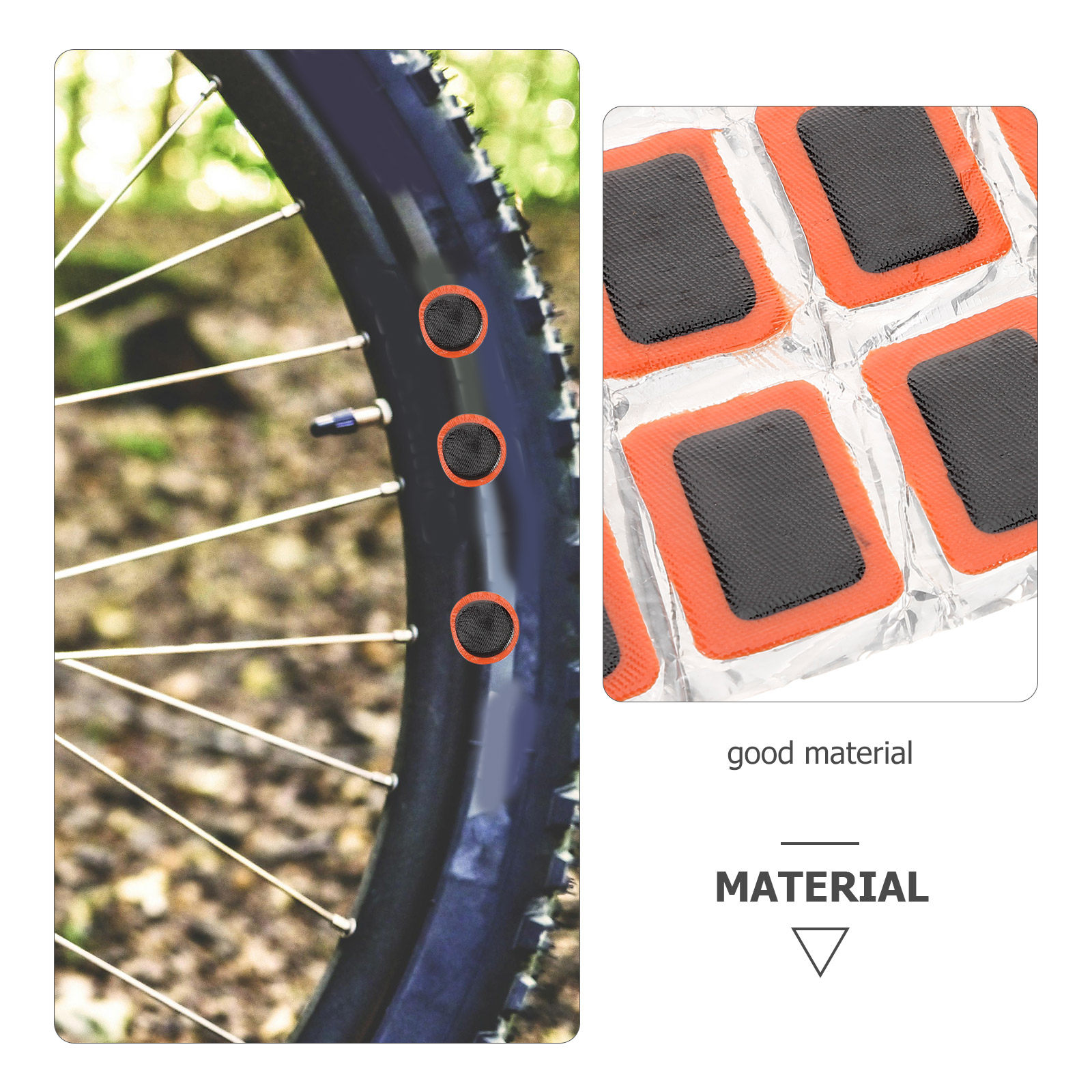 2Sheets Bike Tire Repair Patch - Mountain Biking Kit review and price