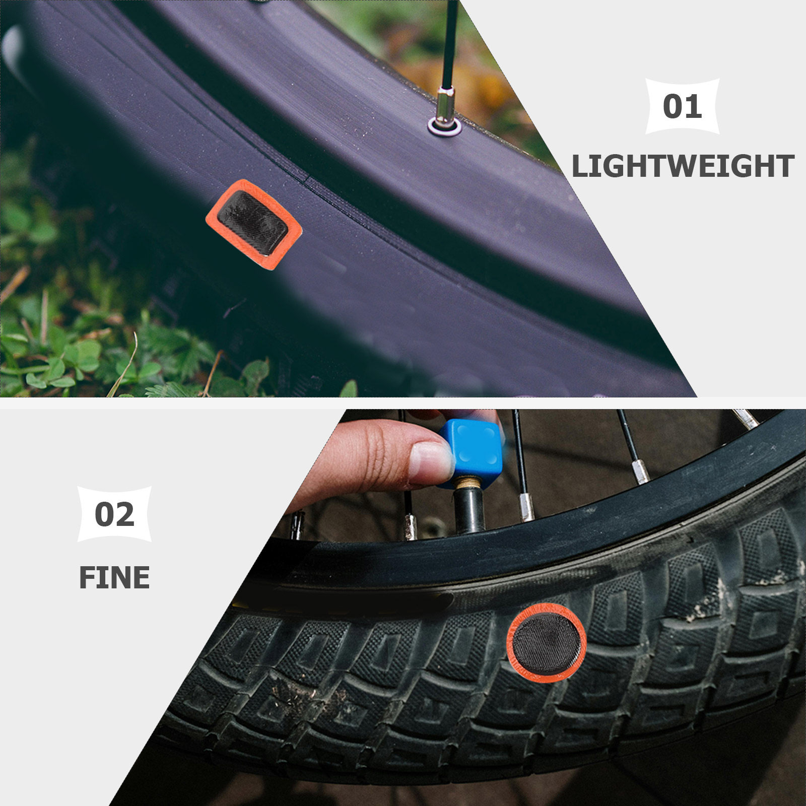 2Sheets Bike Tire Repair Patch - Mountain Biking Kit review and price