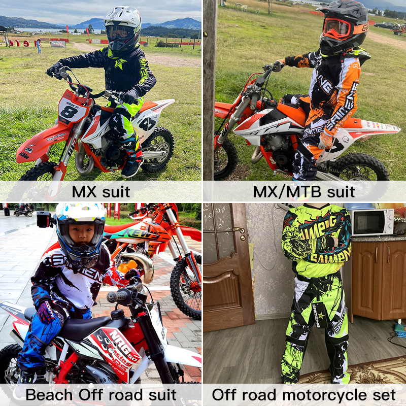 Motocross Gear Set for Kids 20 - Mountain Biking Videos review and price
