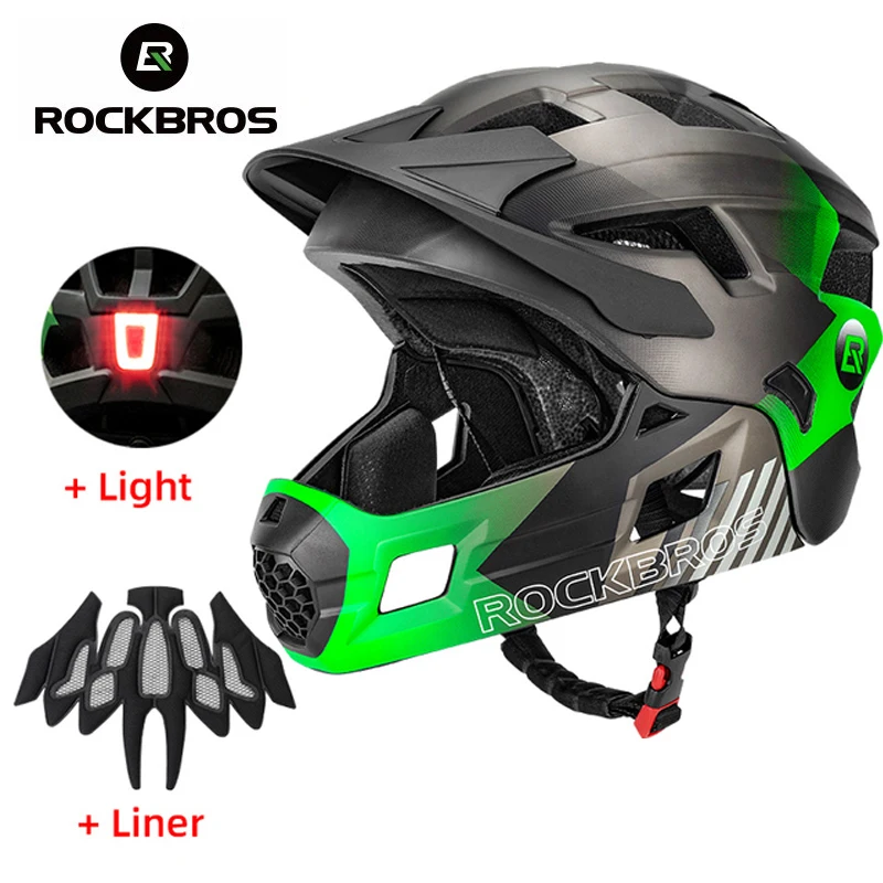 ROCKBROS Kids Detachable Full  - Mountain Biking Full Face Helmet review and price