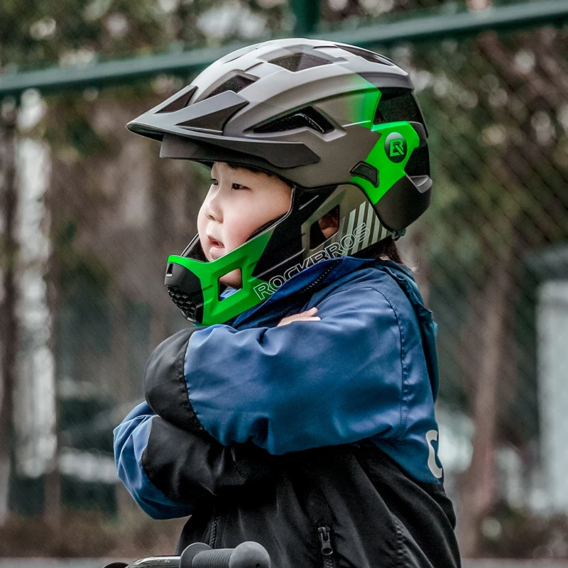 ROCKBROS Kids Detachable Full  - Mountain Biking Full Face Helmet review and price