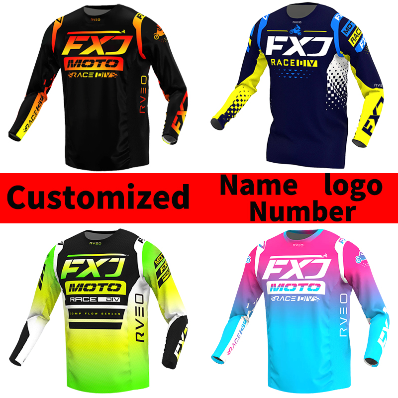 FXJ Motocross jersey Off road  - Mountain Biking Videos review and price