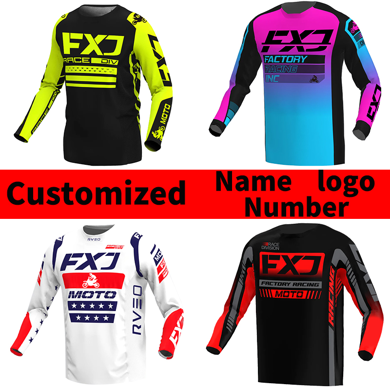 FXJ Motocross jersey Off road  - Mountain Biking Videos review and price