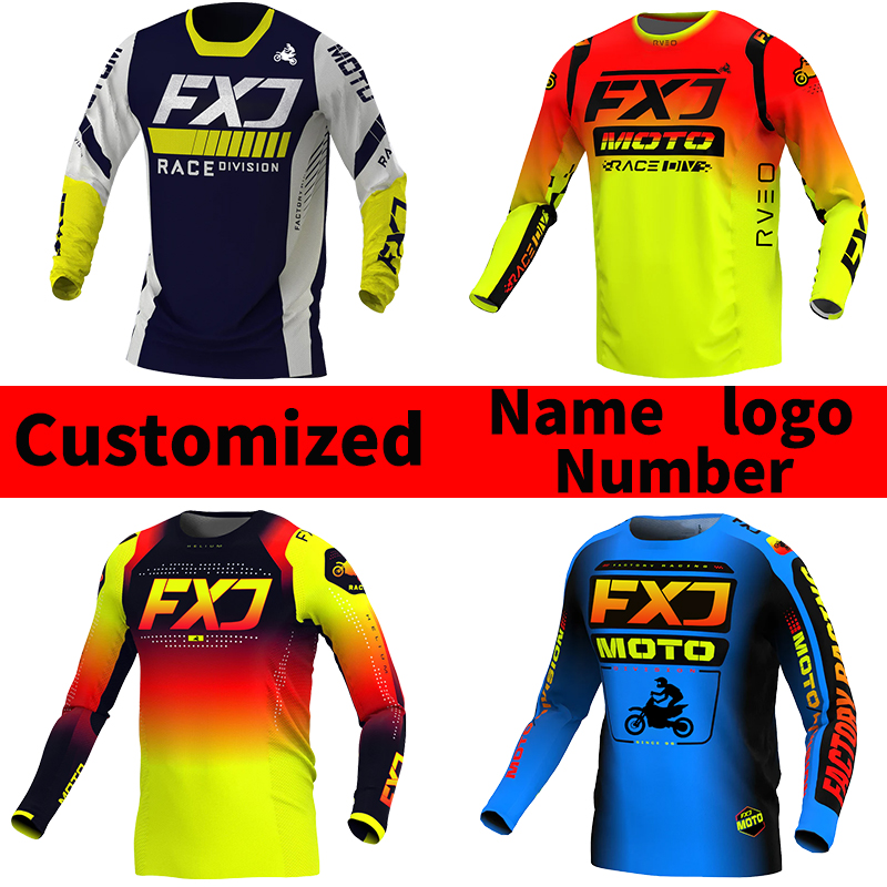 FXJ Motocross jersey Off road  - Mountain Biking Videos review and price