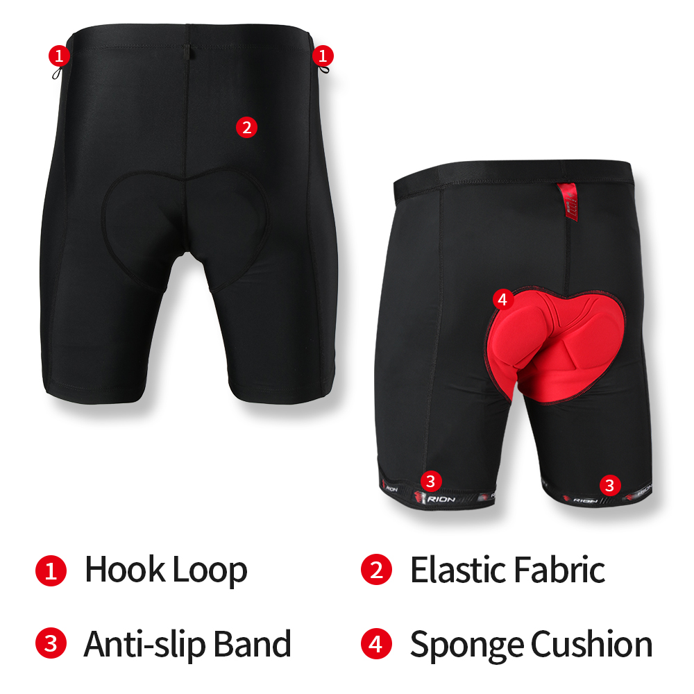 RION Men's Cycling Shorts Deta - Mountain Biking Outfit review and price