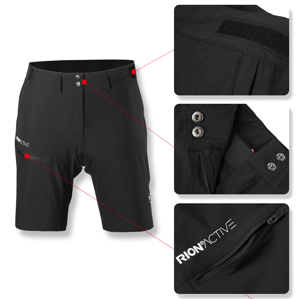 RION Men's Cycling Shorts Deta - Mountain Biking Outfit review and price