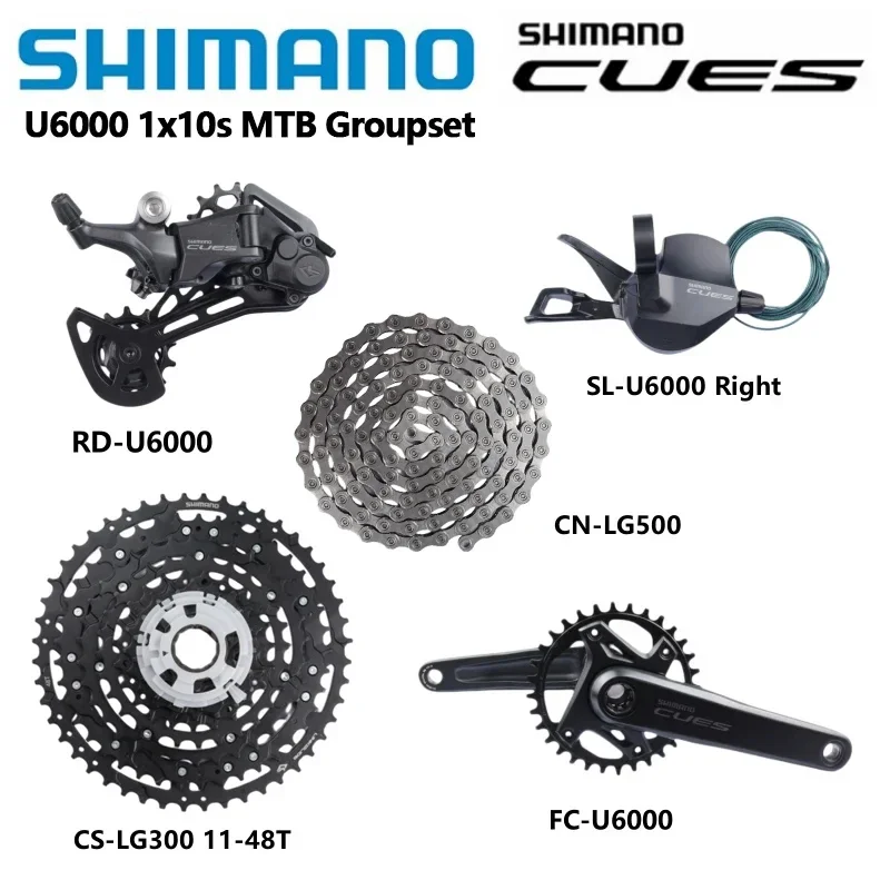 CUES U6000 Set SL-U6000 1x10s  - Mountain Biking Kit review and price